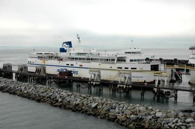 Arrival at Tsawwassen Terminal