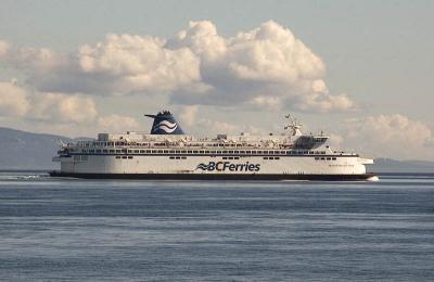 Spirit of Vancouver Island from Ruckle Park