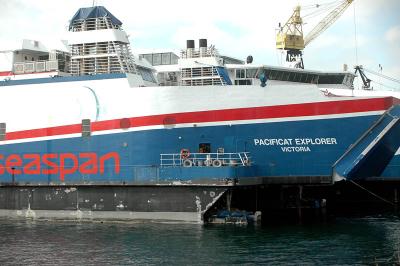 Pacificat Explorer, the first one built