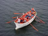 Life boat training