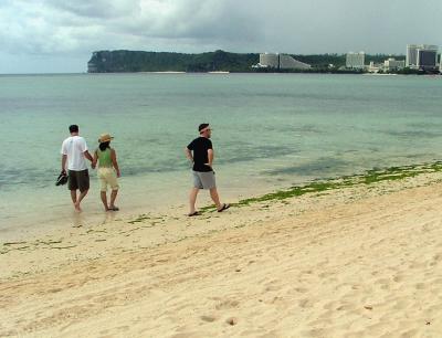 Beach walkin'