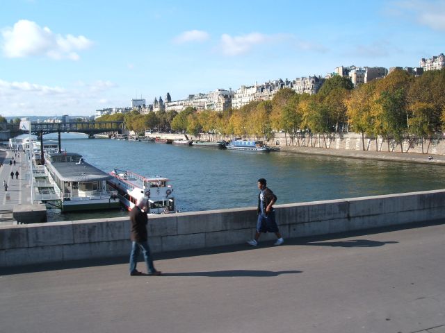 Over the Seine
