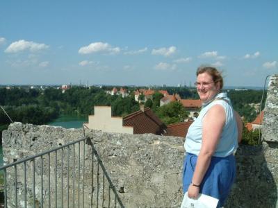 Barbara overlooking Berghausen