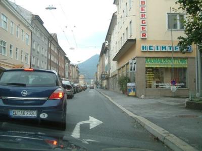 Going into Salzburg