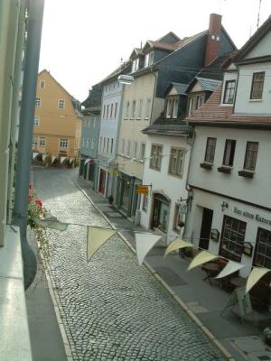 View from our hotel room in Weimar