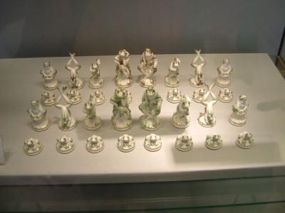 GREAT frog chess set!