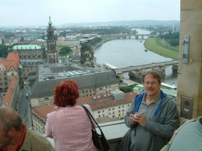 View from the top of the Frauenkirche