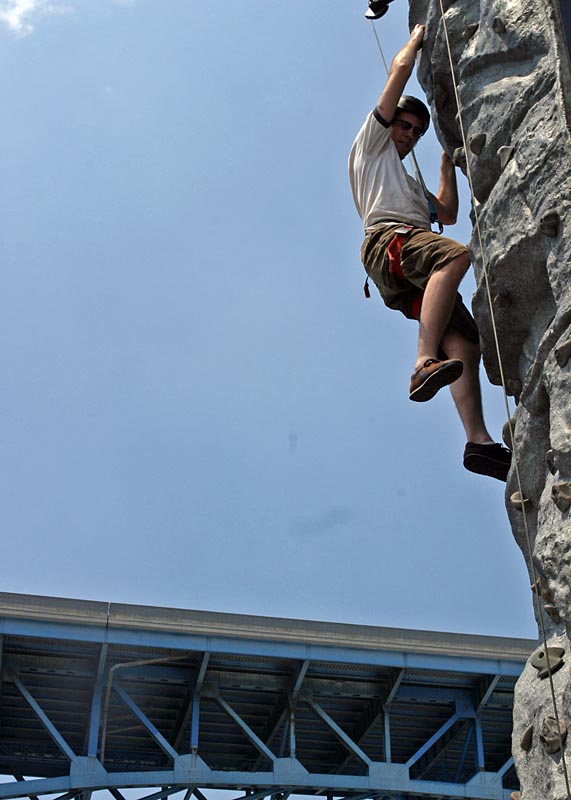 rock climb
