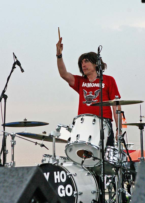 marky ramone at the rock & roll hall of fame