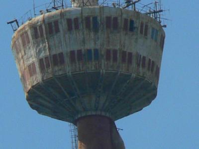 TV Tower in Ruins