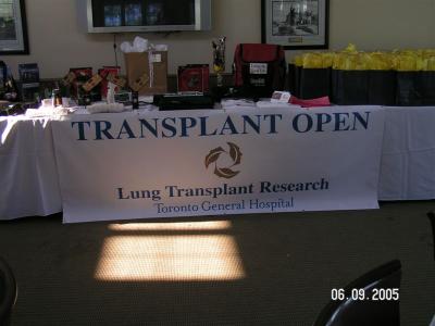 The New Banner & A Great Prize Table