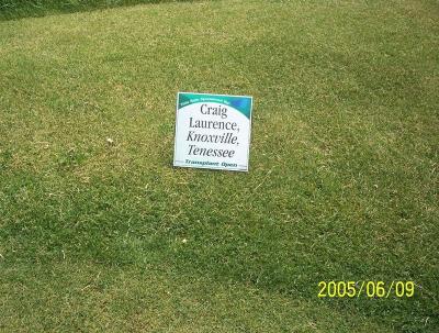 Hole Sponsored by Craig Laurence