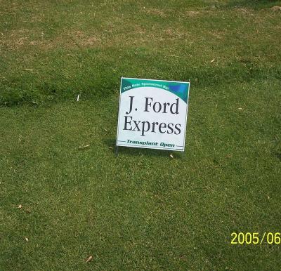 Hole Sponsored by J. Ford Express