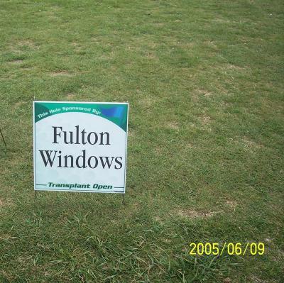 Hole Sponsored by Fulton Windows
