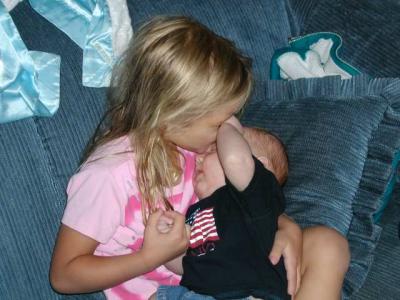 swooping in for a kiss!