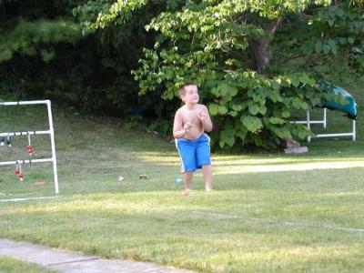 hank playing a game