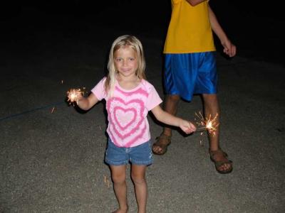 sparkling girl