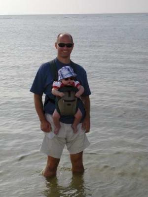 joey checks out the gulf for the first time ever!