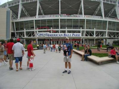 reds game- joey's first