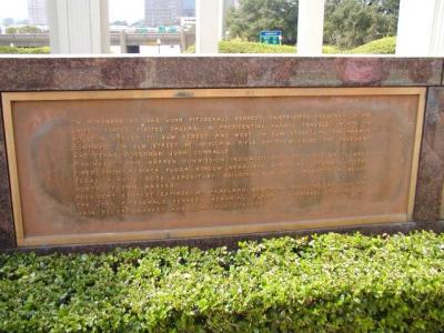 jfk sign in dallas