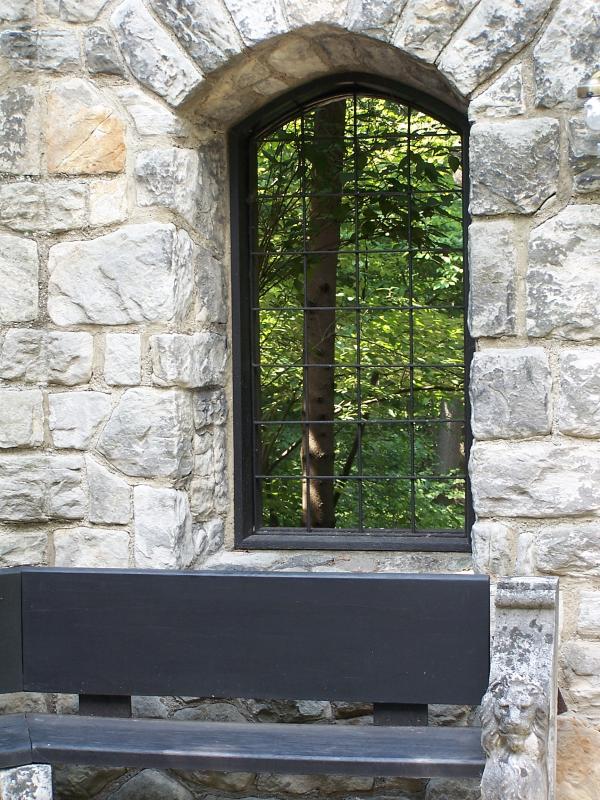window and bench