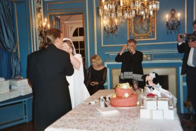 feeding cake to spouse time