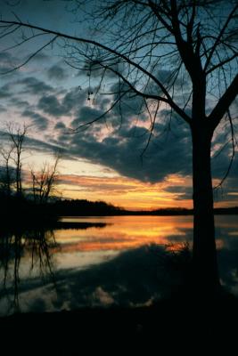 nimisila lake sunset