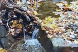 colorful mini waterfall