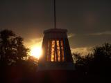 tbc steeple at sunset