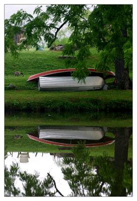 Boat And Pond