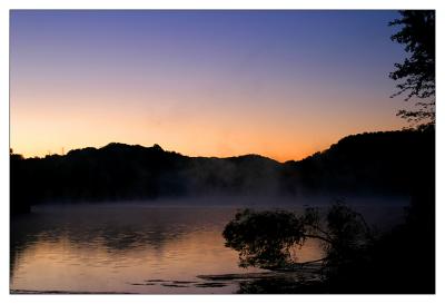 Sunrise at radnor lake