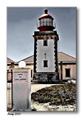 The lighthouse that faces land