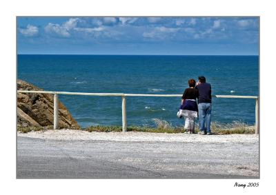 Looking out to the sea