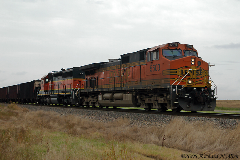 BNSF 5503 East