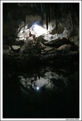 Reflections in Cave