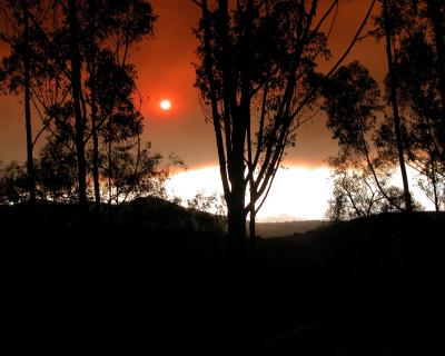 October '03 fires, San Diego