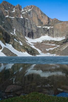 Longs Reflected in the Ice