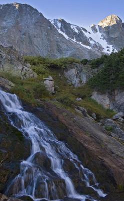 Falls Below Sky Pond