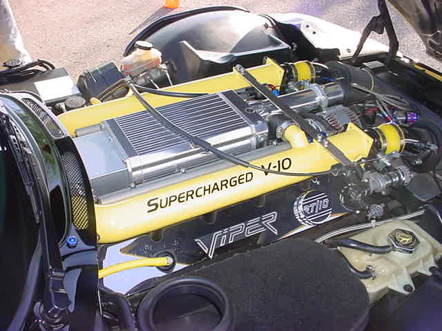supercharged<br> Viper V 10