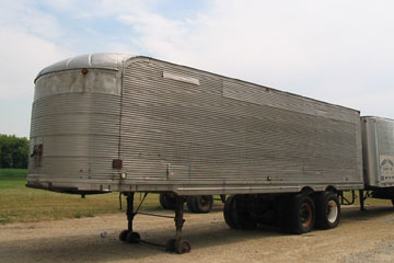 1947 FRUEHAUF Stainless Steel Van