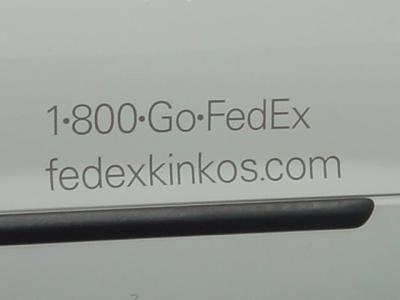 1-800-Go-FedEx <br> www.fedexkinkos.com