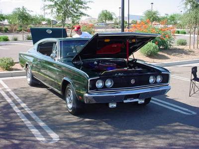 1966 green Charger