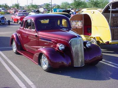 37 chevy two door