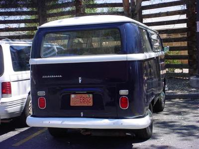restored VW <br>Van in Scottsdale