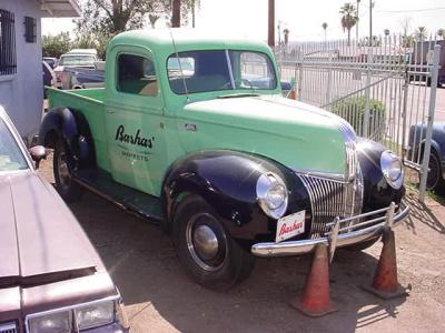 1940 Ford Bashas truck