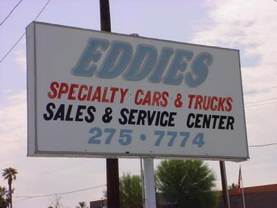 Eddies Specialty Cars<br> 602-275-7774