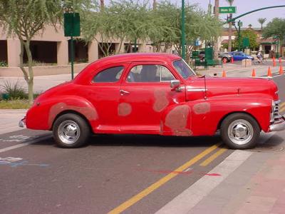 red 1941? Chevy  in Mesa Arizona