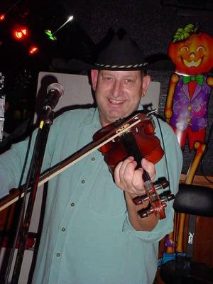 Chuck Lewis  on fiddle