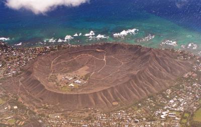 Diamond Head from up there