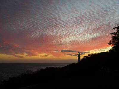 Diamond Head Lighthouse Sunset